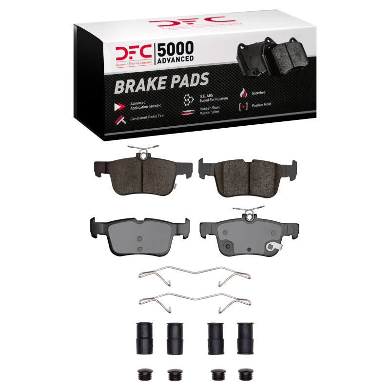Ford Maverick Brake Pads - Rear - DFC - 5000 Advanced Ceramic - `20-`25