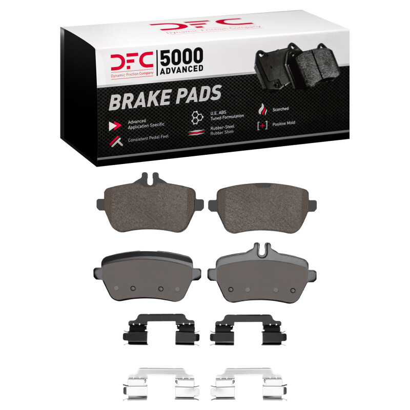 Mercedes-Benz SL400 Brake Pads - Rear - DFC - 5000 Advanced Low Metallic - `13-`21