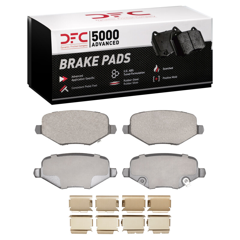 Dodge Journey Brake Pads - Rear - DFC - 5000 Advanced Ceramic - `09-`14
