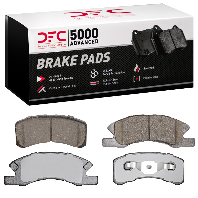 Dodge Attitude Brake Pads - Front - DFC - 5000 Advanced Ceramic - `14-`25