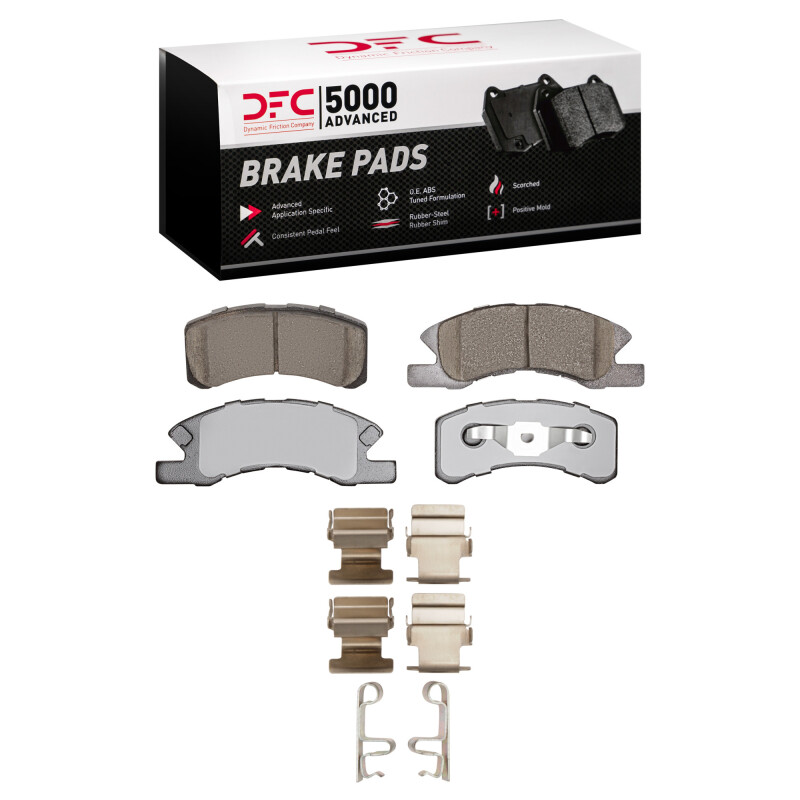 Dodge Attitude Brake Pads - Front - DFC - 5000 Advanced Ceramic - `14-`25