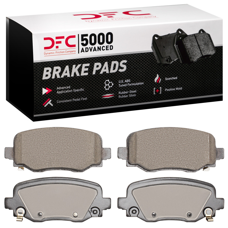 Chrysler 200 Brake Pads - Rear - DFC - 5000 Advanced Ceramic - `14-`23