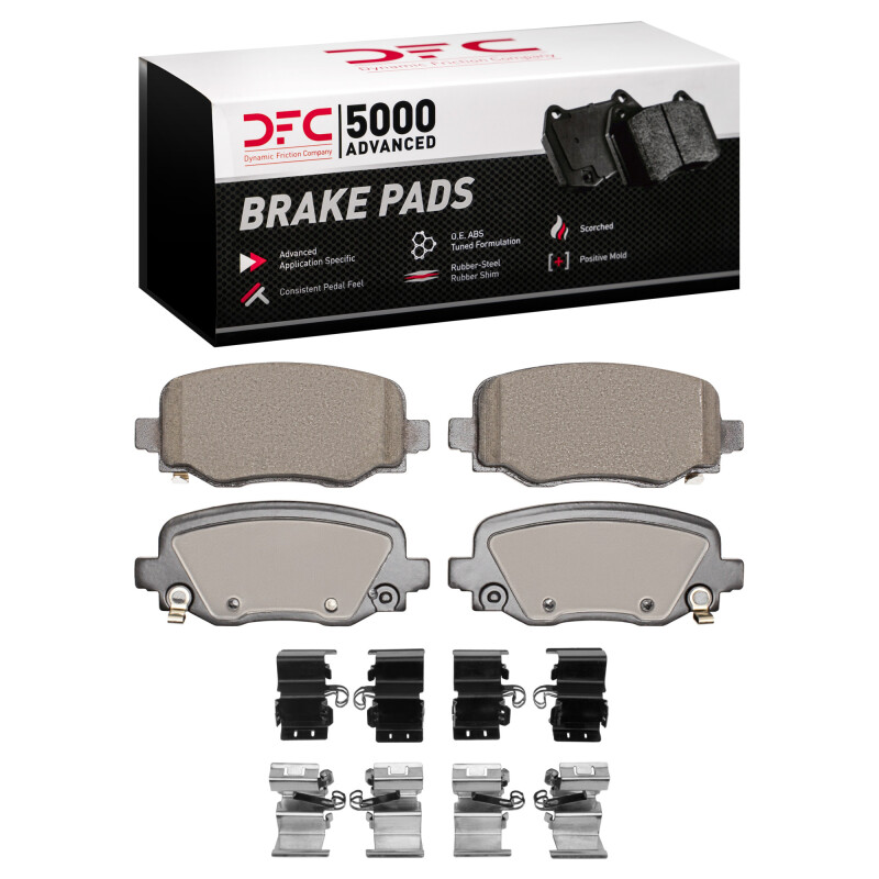 Chrysler 200 Brake Pads - Rear - DFC - 5000 Advanced Ceramic - `14-`23