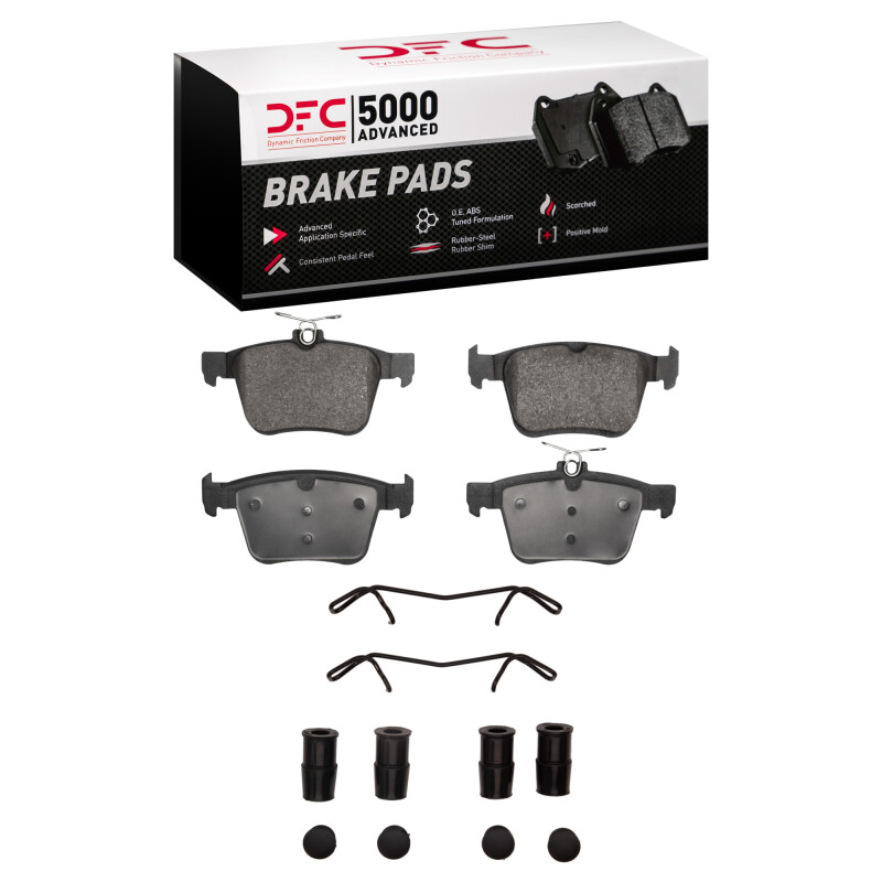 Audi A3 Sportback Brake Pads - Rear - DFC - 5000 Advanced Ceramic - `15-`25