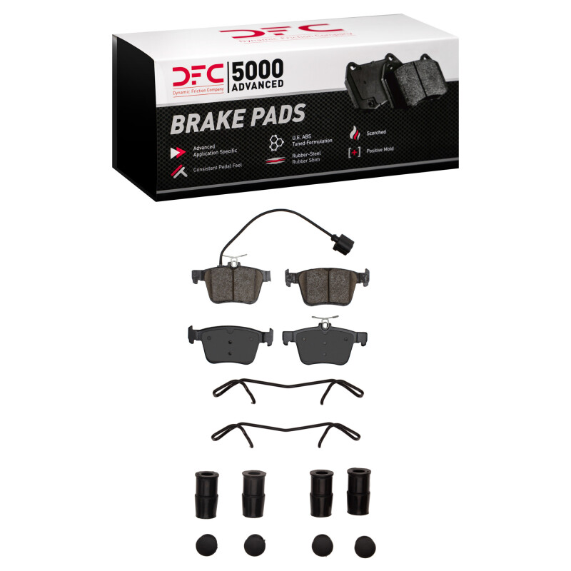 Audi RS3 Brake Pads - Rear - DFC - 5000 Advanced Ceramic - `17-`22