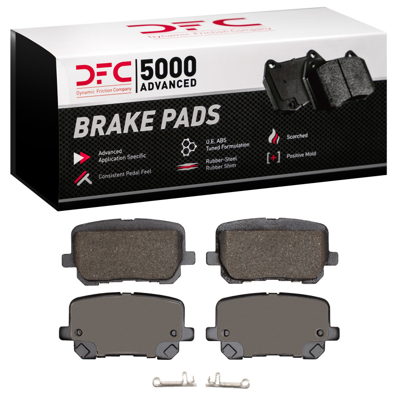 Dodge Charger Brake Pads - Rear - DFC - 5000 Advanced Low Metallic - `14-`23
