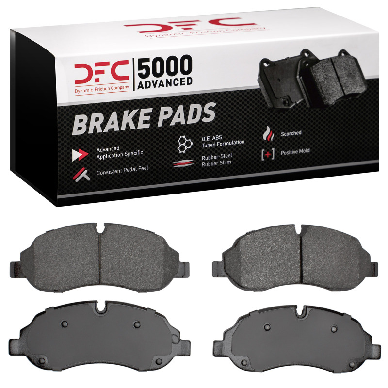 Ford Transit-250 Brake Pads - Front - DFC - 5000 Advanced Semi Met - `15-`25