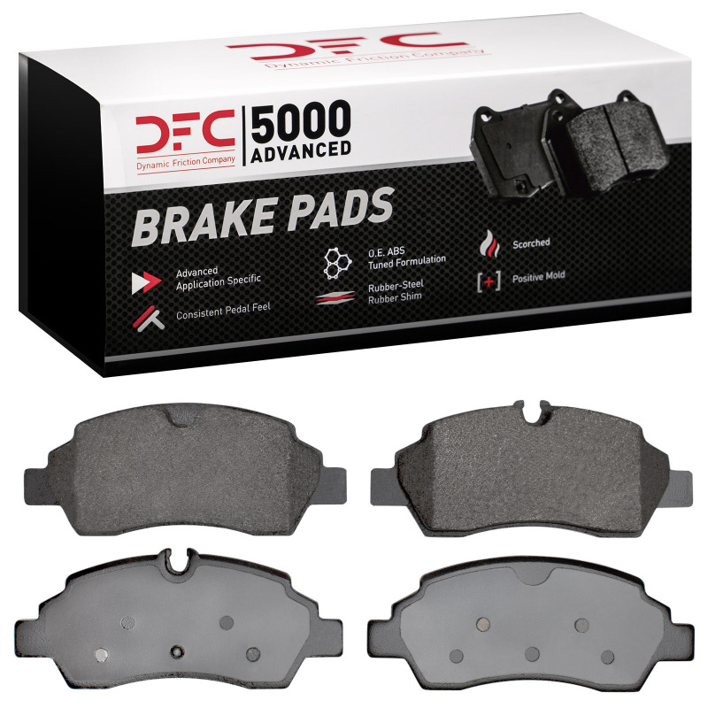Ford Transit-150 Brake Pads - Rear - DFC - 5000 Advanced Semi Metallic - `15-`19
