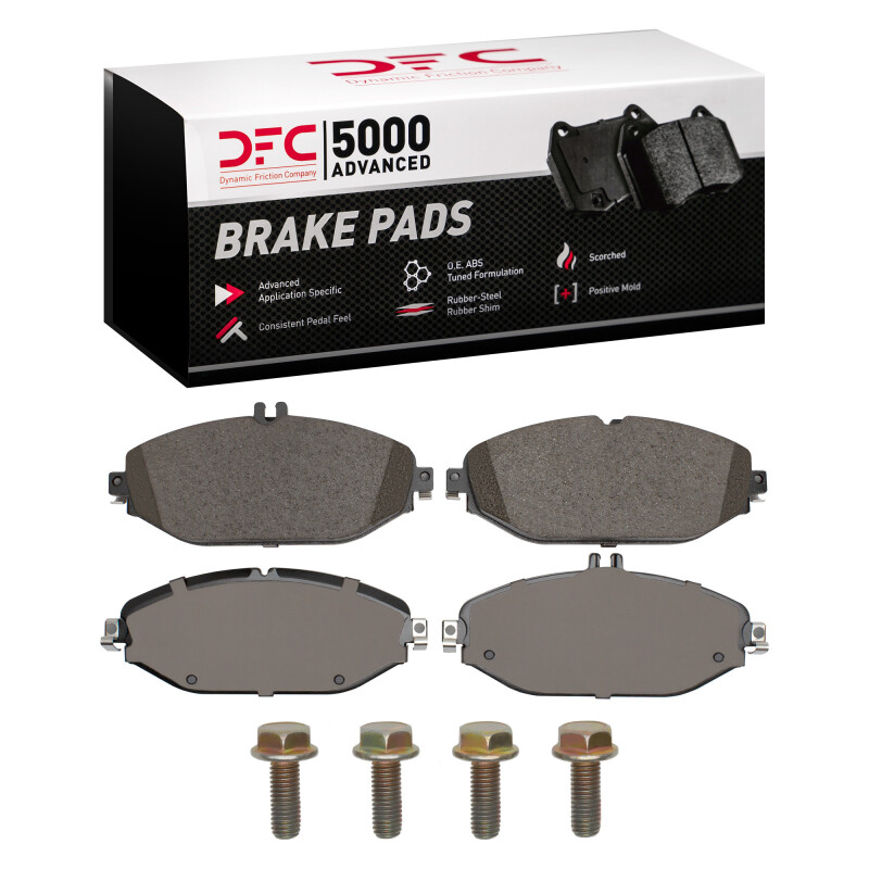 Mercedes-Benz C300 Brake Pads - Front - DFC - 5000 Advanced Ceramic + Hardware Kit - `15-`23