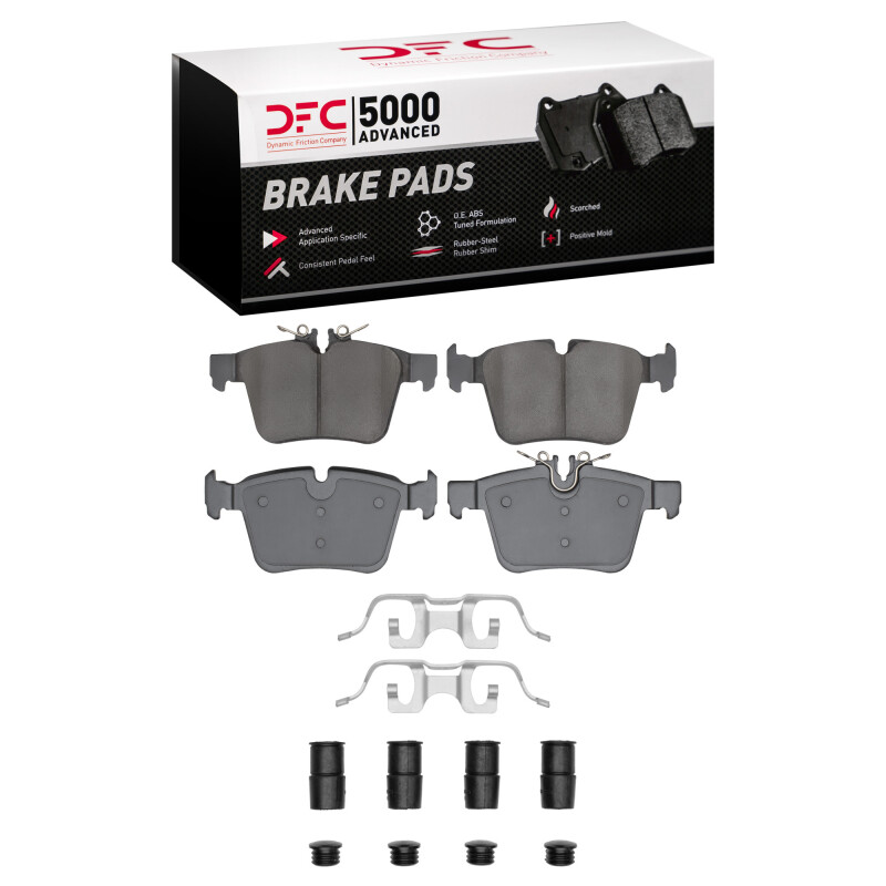 Mercedes-Benz C300 Brake Pads - Rear - DFC - 5000 Advanced Ceramic - `15-`23