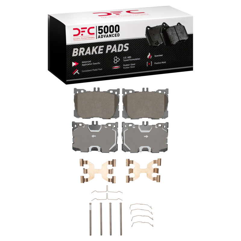 Mercedes-Benz GLC300 Brake Pads - Front - DFC - 5000 Advanced Ceramic - `16-`23