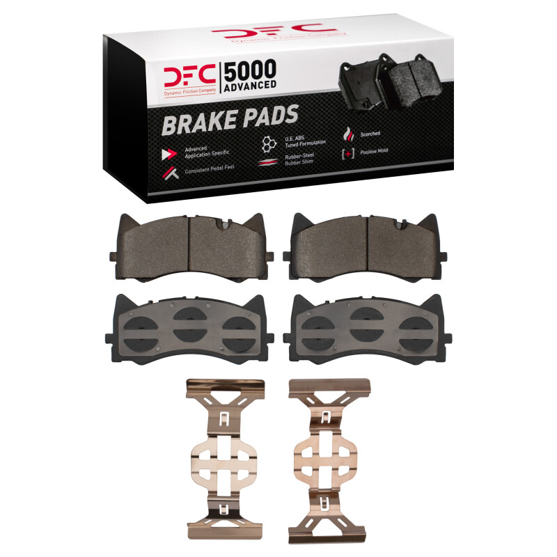 Mercedes-Benz AMG GT Brake Pads - Front - DFC - 5000 Advanced Low Metallic - `15-`21