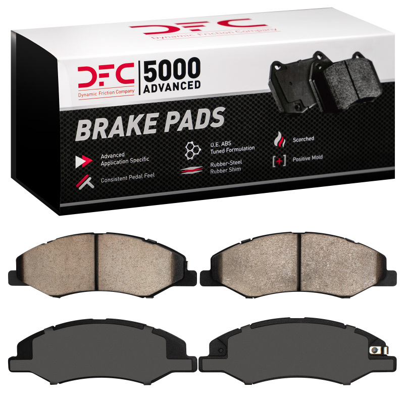 Honda Odyssey Brake Pads - Front - DFC - 5000 Advanced Ceramic - `18-`25