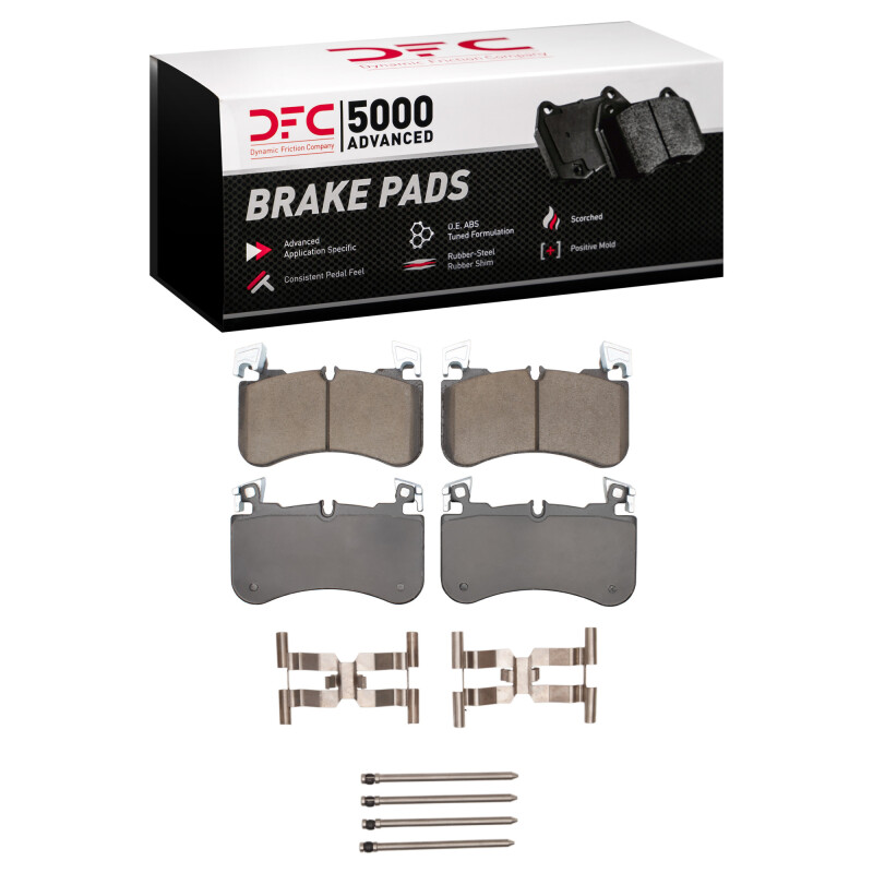 Land Rover Defender 90 Brake Pads - Front - DFC - 5000 Advanced Ceramic - `18-`24