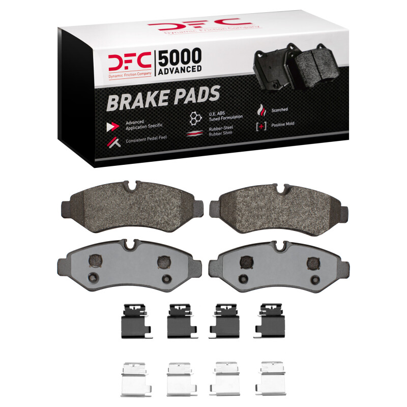 Mercedes-Benz Sprinter 2500 Brake Pads - Rear - DFC - 5000 Advanced Semi Metallic - `19-`25