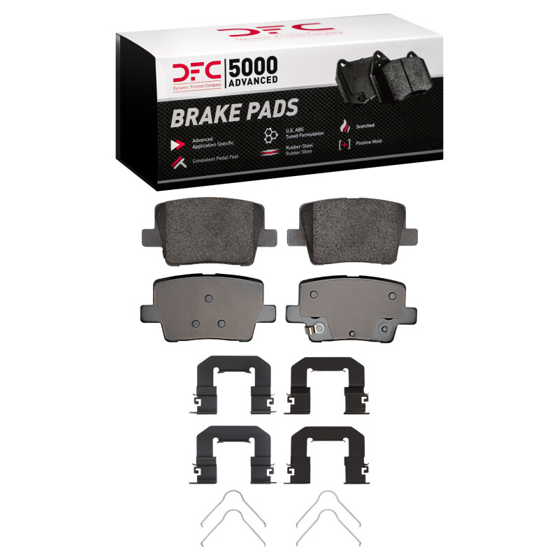 Genesis G90 Brake Pads - Rear - DFC - 5000 Advanced Ceramic - `19-`22