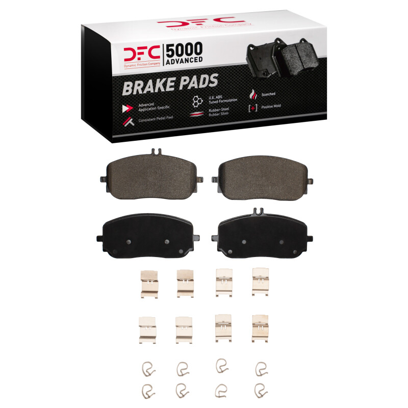 Mercedes-Benz G550 Brake Pads - Front - DFC - 5000 Advanced Low Metallic - `19-`25