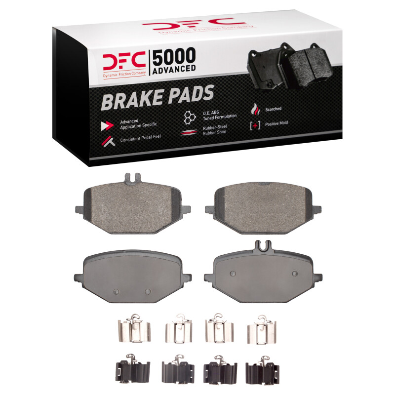 Mercedes-Benz G500 Brake Pads - Rear - DFC - 5000 Advanced Low Metallic - `19-`25
