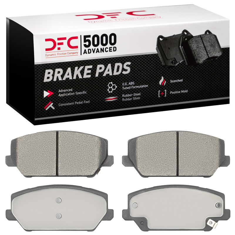 Hyundai Veloster N Brake Pads - Front - DFC - 5000 Advanced Low Metallic - `19-`25