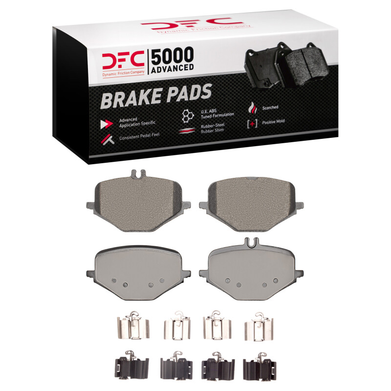 Mercedes-Benz GLE63 AMG Brake Pads - Rear - DFC - 5000 Advanced Low Metallic - `19-`25