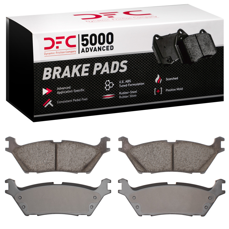 Ford F-150 Brake Pads - Rear - DFC - 5000 Advanced Ceramic - `21-`25