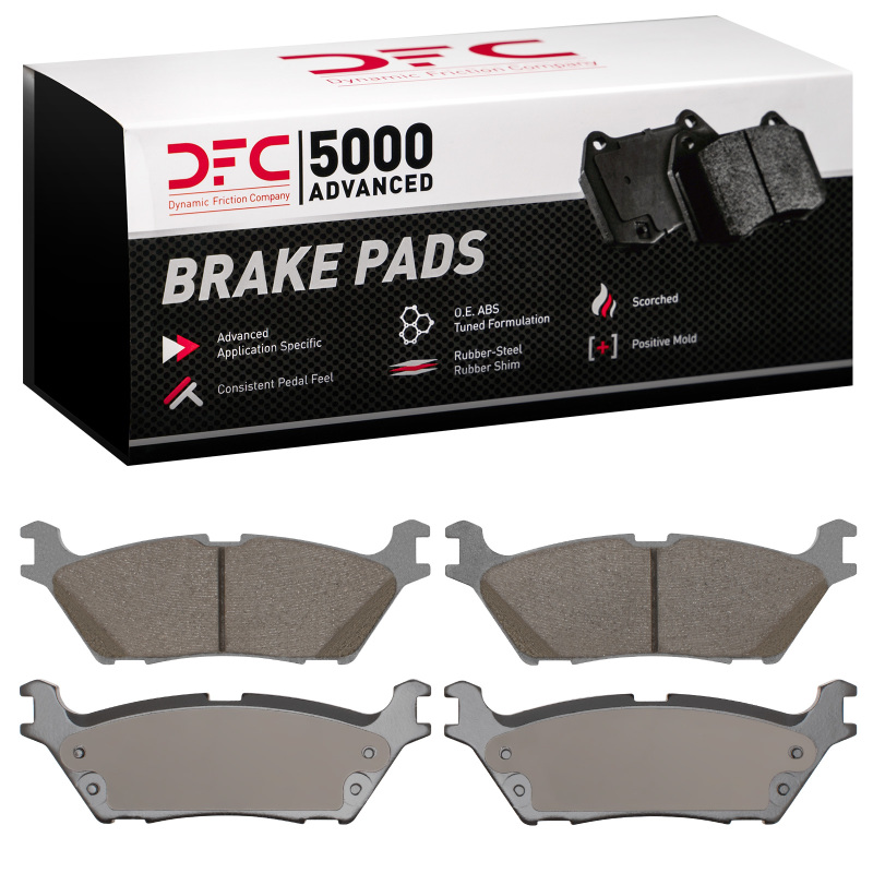 Ford F-150 Lightning Brake Pads - Rear - DFC - 5000 Advanced Ceramic - `22-`25