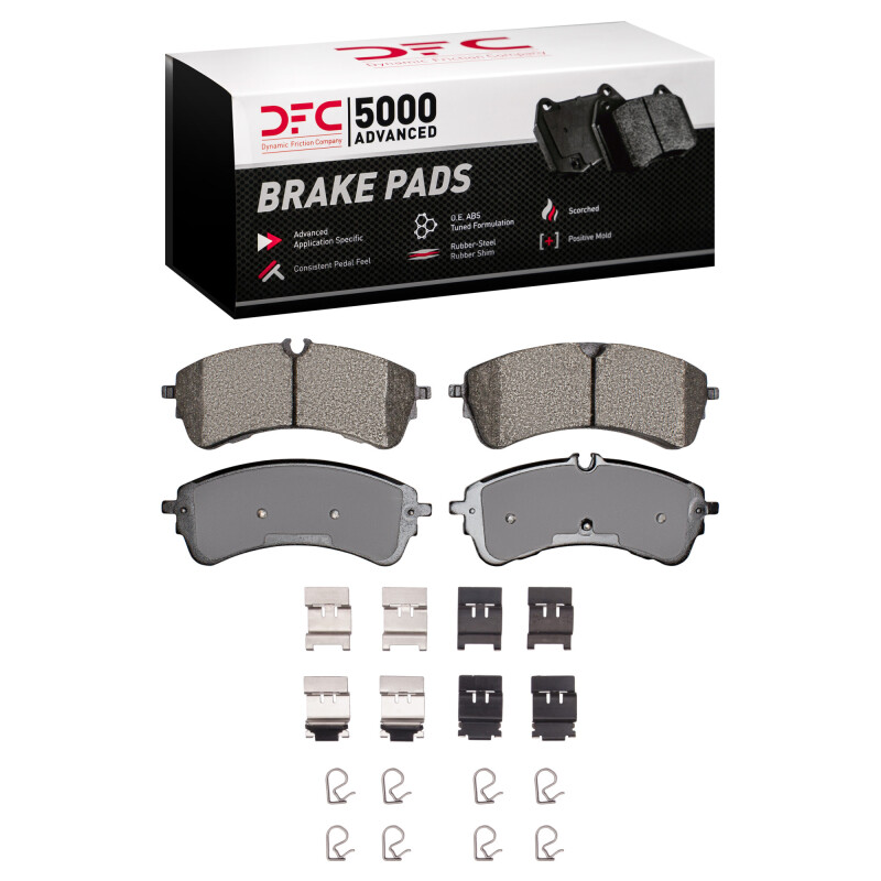 Ford Transit-250 Brake Pads - Rear - DFC - 5000 Advanced Semi Metallic - `20-`25