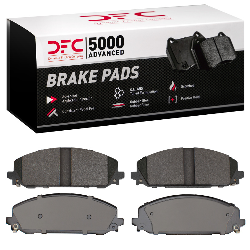 Dodge Durango Brake Pads - Front - DFC - 5000 Advanced Semi Metallic - `21-`25