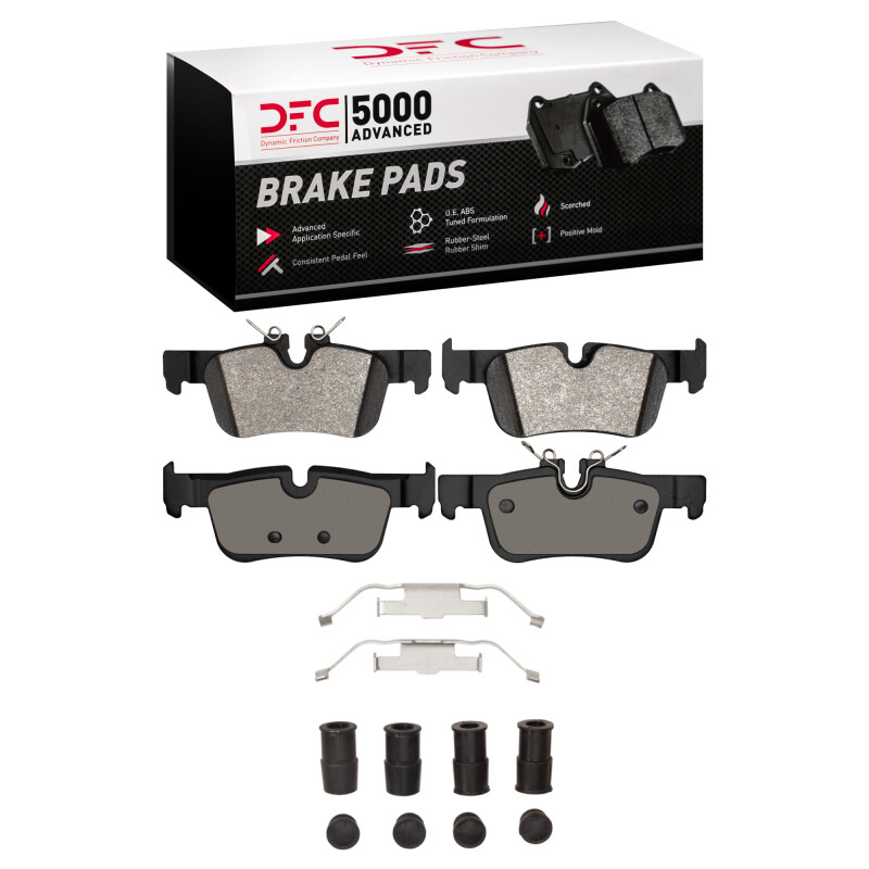 BMW i3 Brake Pads - Rear - DFC - 5000 Advanced Low Metallic - `14-`25