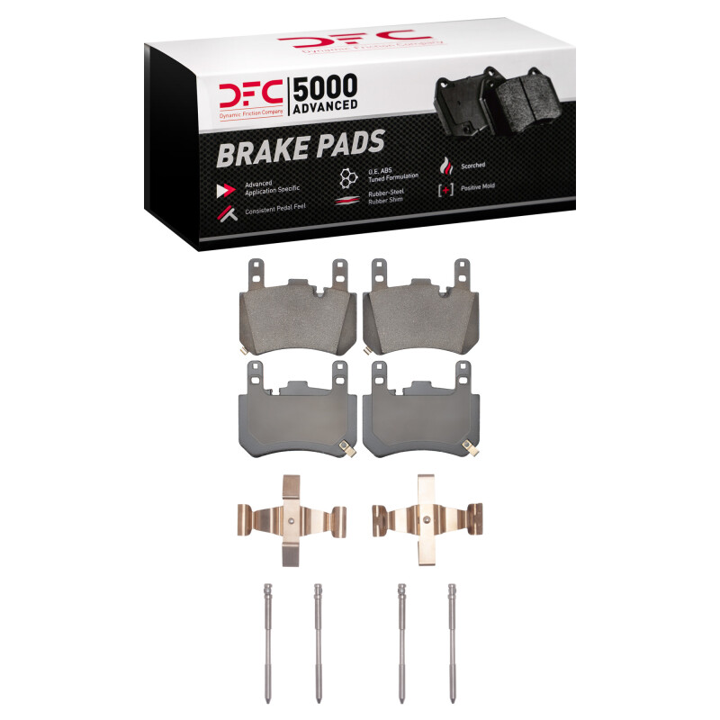 Chevrolet Corvette Brake Pads - Rear - DFC - 5000 Advanced Low Metallic - `23-`25