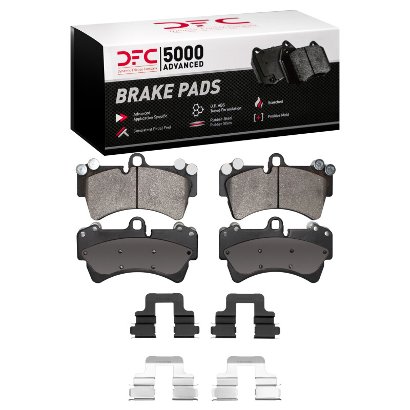Dodge Journey Brake Pads - Rear - DFC - 5000 Advanced Ceramic - `22-`25