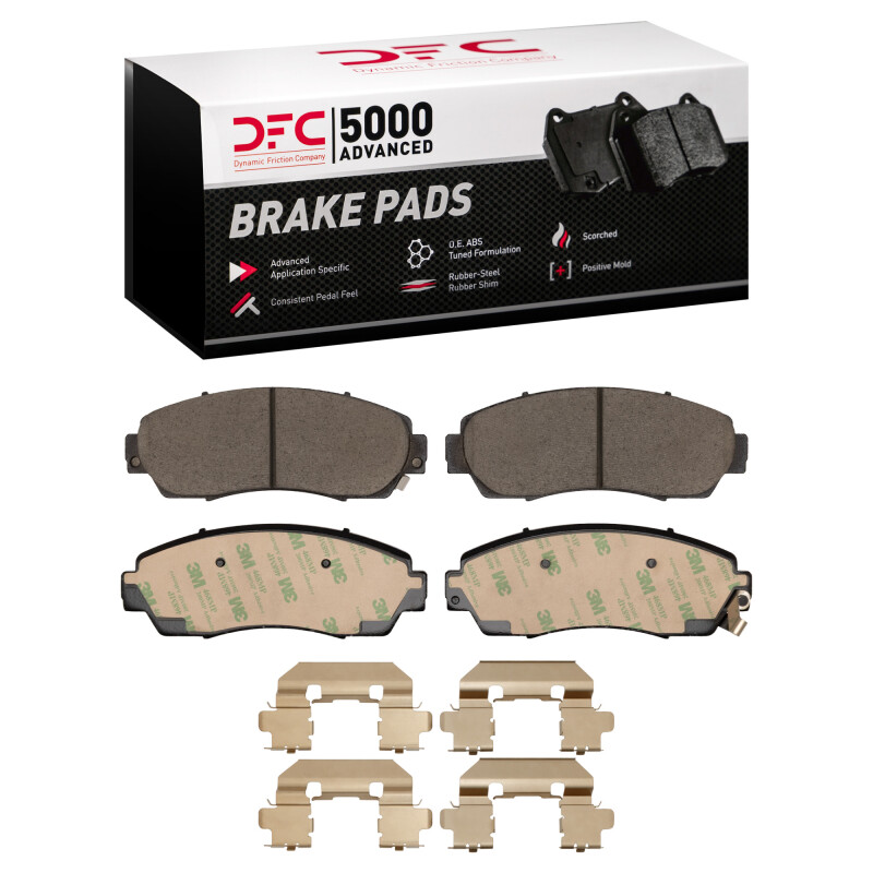 Acura TLX Brake Pads - Front - DFC - 5000 Advanced Ceramic - `21-`25