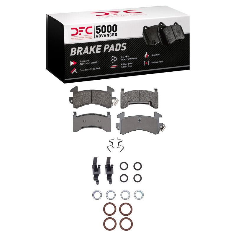 Chevrolet S10 Brake Pads - Front - DFC - 5000 Advanced Ceramic - `98-`03