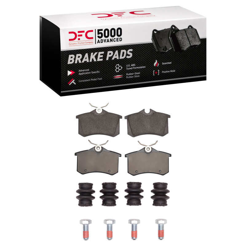 Audi A8 Brake Pads - Rear - DFC - 5000 Advanced Low Metallic - `97-`06