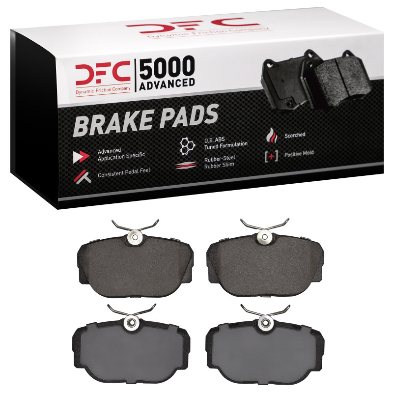 BMW 325IX Brake Pads - Front/Rear - DFC - 5000 Advanced Low Metallic - `83-`04
