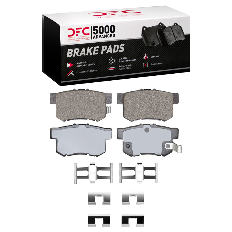 Acura RL Brake Pads - Rear - DFC - 5000 Advanced Ceramic - `95-`11