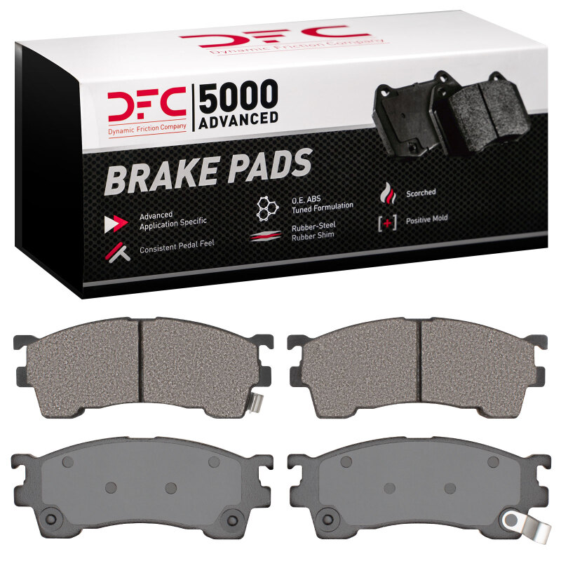 Ford Probe Brake Pads - Front - DFC - 5000 Advanced Semi Metallic - `93-`00