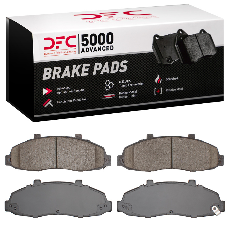Ford F-150 Brake Pads - Front - DFC - 5000 Advanced Ceramic - `97-`04