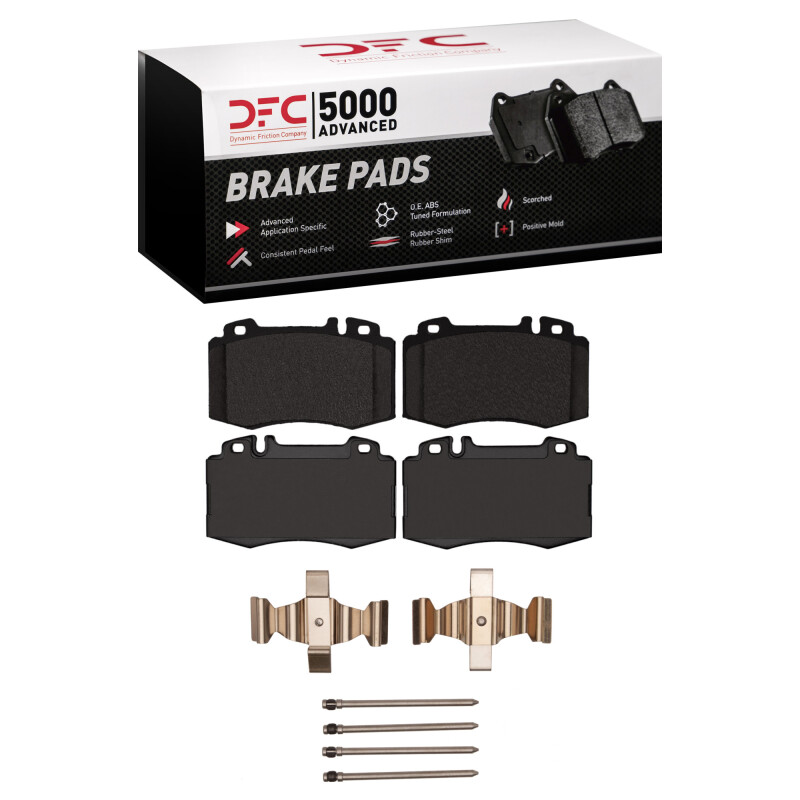 Mercedes-Benz E550 Brake Pads - Front - DFC - 5000 Advanced Ceramic - `07-`12