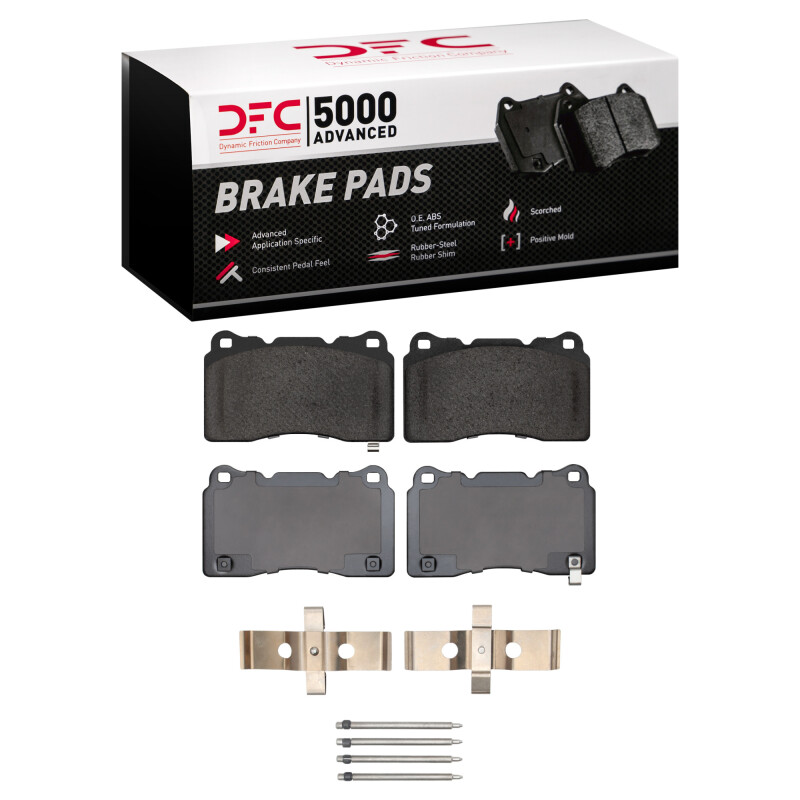 Dodge Viper Brake Pads - Rear - DFC - Low Metallic - `14-`17