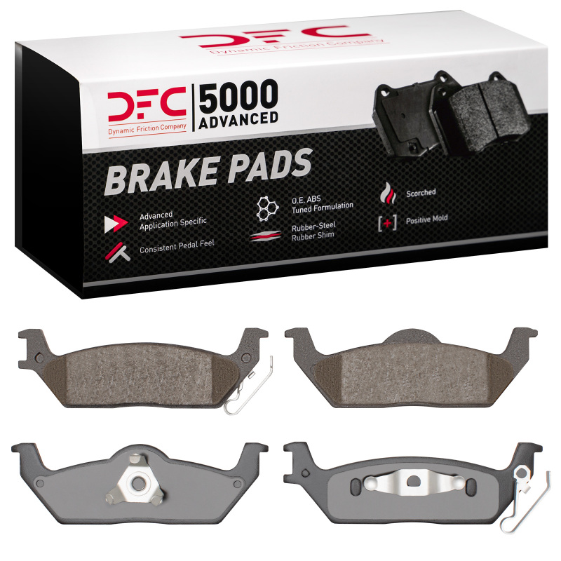 Ford F-150 Brake Pads - Rear - DFC - 5000 Advanced Ceramic - `10-`11