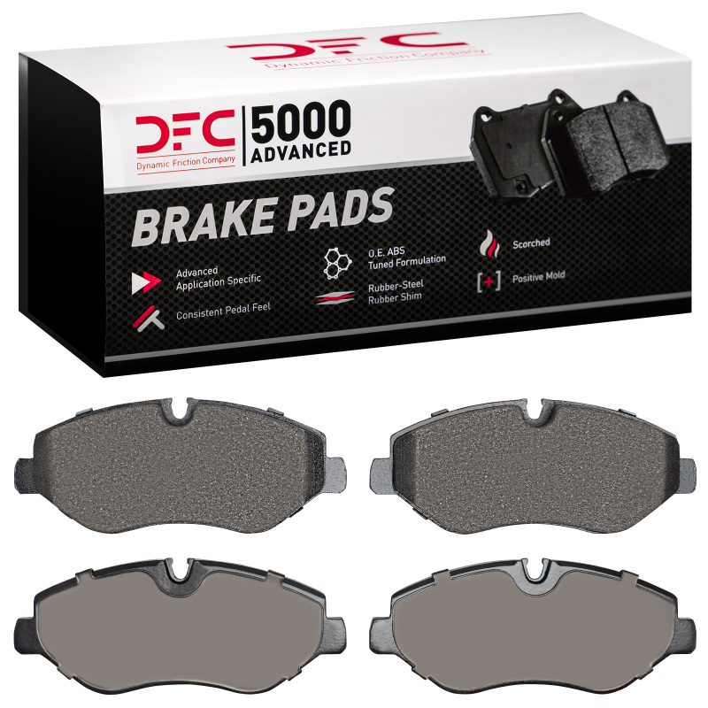 Mercedes-Benz Sprinter 2500 Brake Pads - Front - DFC - 5000 Advanced Low Metallic - `07-`23