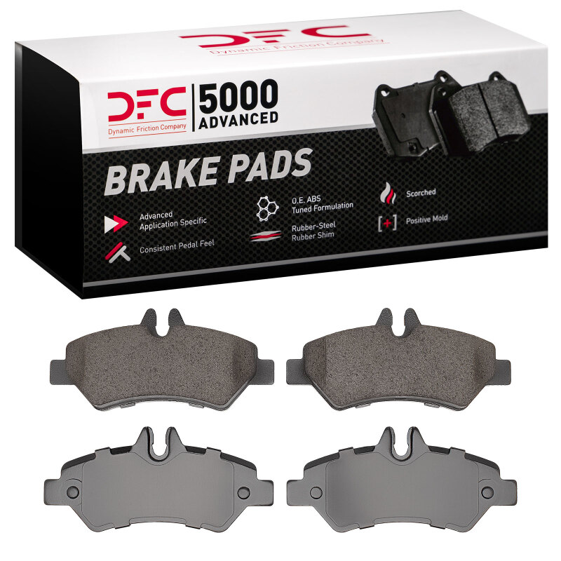 Volkswagen Crafter Brake Pads - Rear - DFC - 5000 Advanced Low Metallic - `06-`18