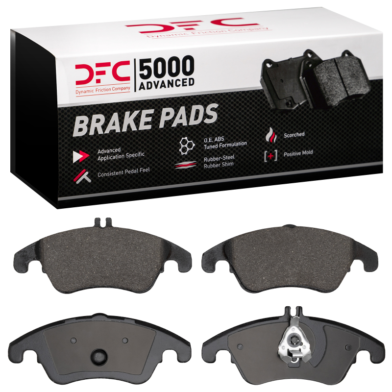 Mercedes-Benz SLC300 Brake Pads - Front - DFC - 5000 Advanced Low Metallic - `08-`20