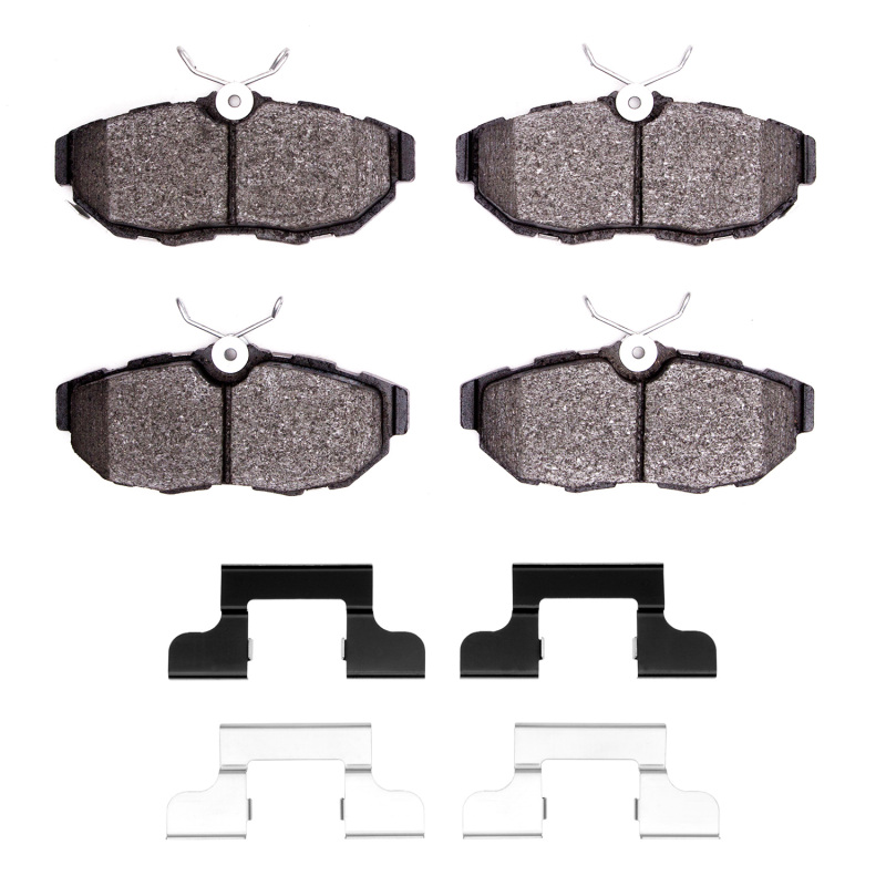 Ford Mustang Brake Pads - Rear - DFC - 5000 Advanced Low Metallic - `07-`14