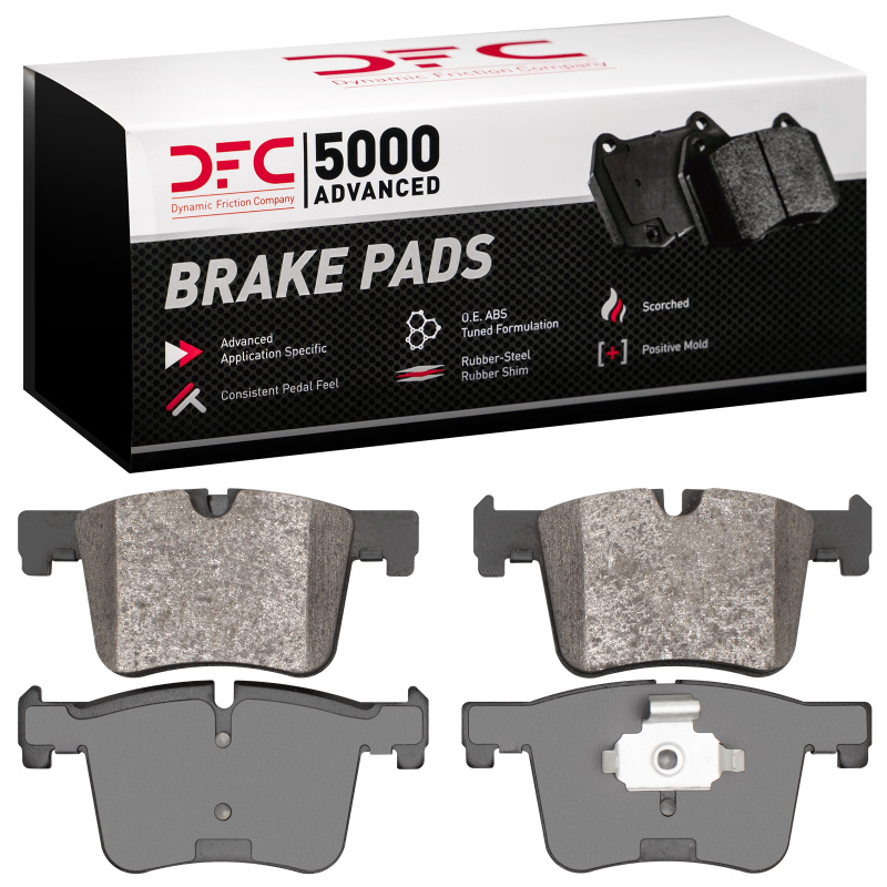 BMW 328i Brake Pads - Front - DFC - 5000 Advanced Low Metallic - `11-`21