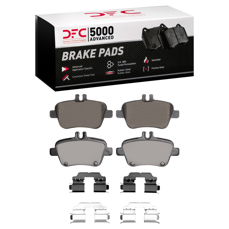 Mercedes-Benz CLA250 Brake Pads - Rear - DFC - 5000 Advanced Ceramic - `14-`19