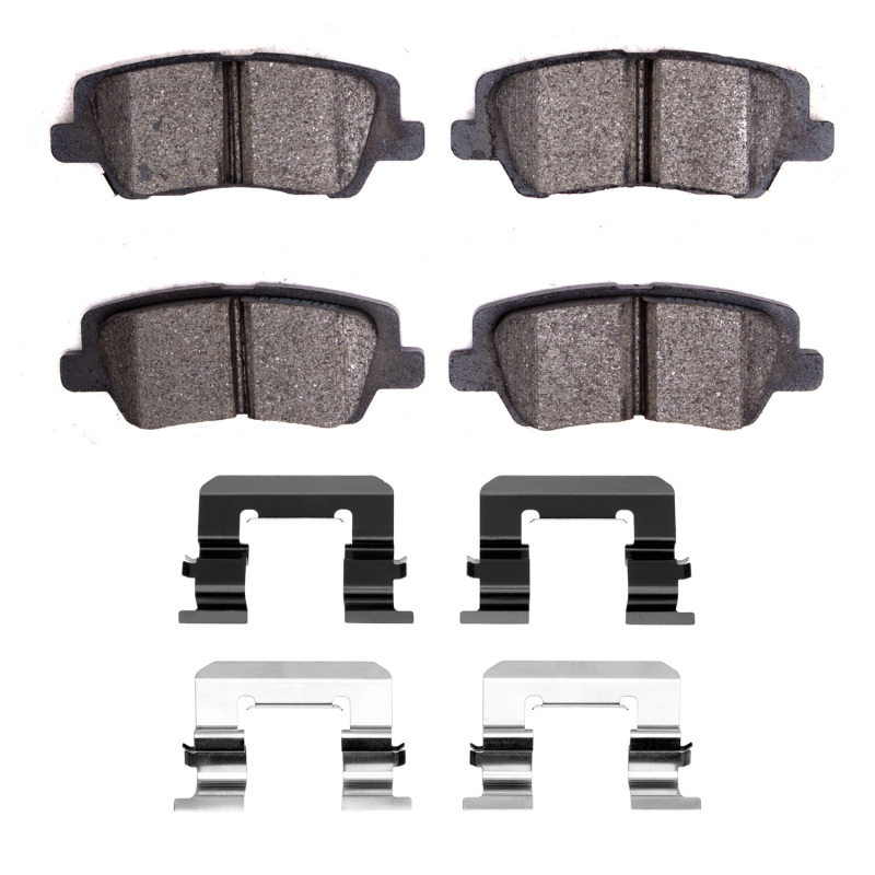 Cadillac ATS Brake Pads - Rear - DFC - 5000 Advanced Low Metallic - `13-`19