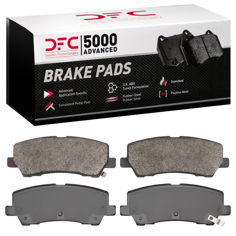 Ford Mustang Brake Pads - Rear - DFC - 5000 Advanced Semi Metallic - `15-`23