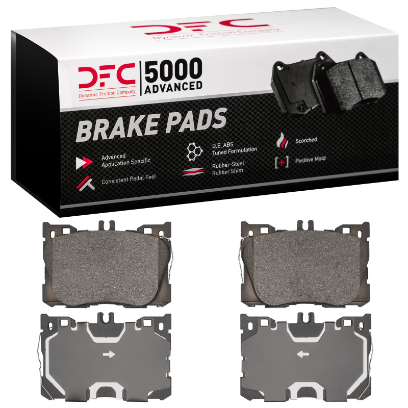 Mercedes-Benz E43 AMG Brake Pads - Front - DFC - 5000 Advanced Low Met - `16-`23